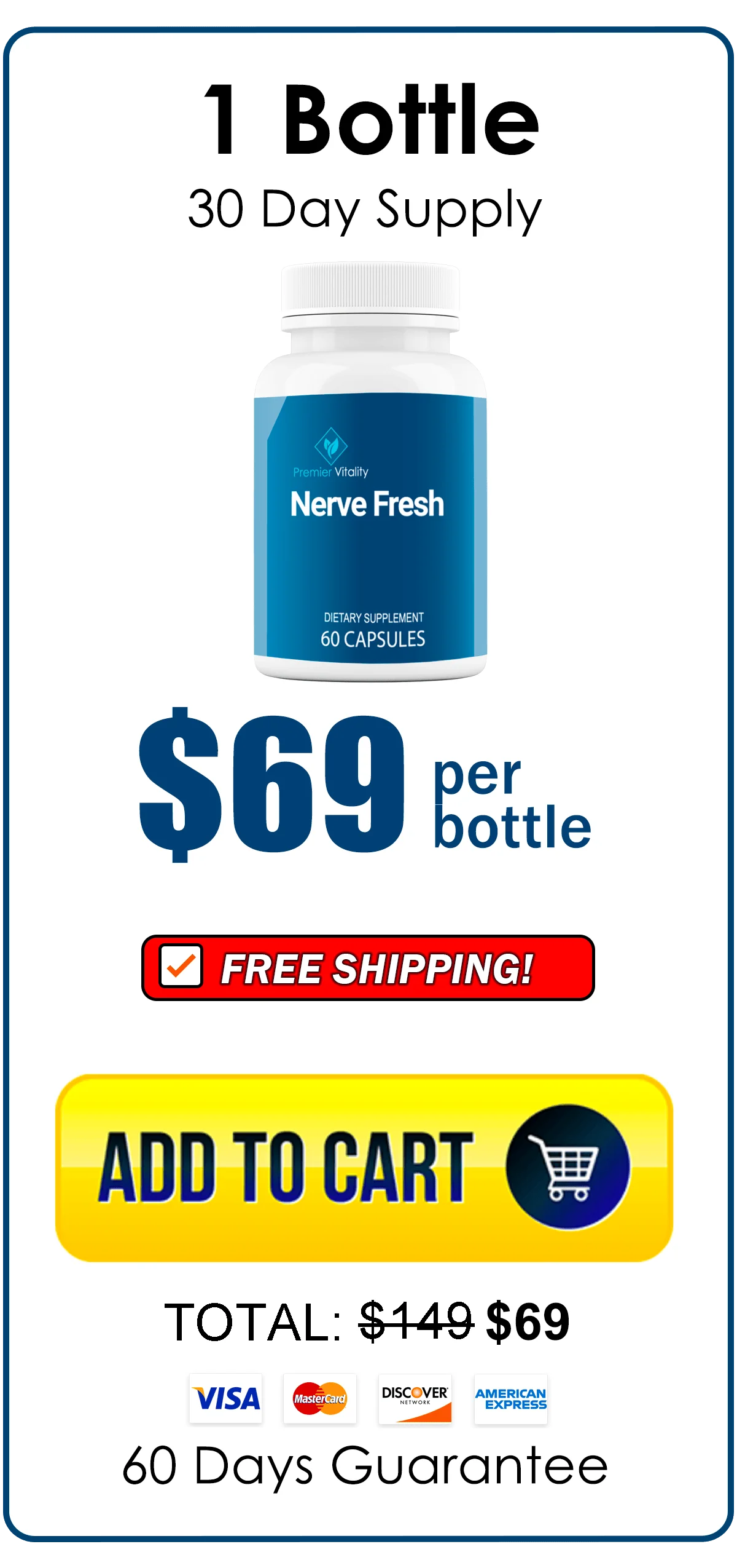 CalmPRO5™ 1 bottle pricing